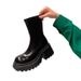 Petite Slim Stretch For Women 2024 Autumn Winter New Platform Thick Sole Over-the-Knee Patent Leather High Tube Riding_vogvips.com