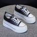Cross-border Foreign Trade Women's Height-increasing White 2026 New Casual Popular Platform Thick-soled Breathable_vogvips.com