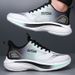 Summer Sports Ice Silk Mesh Breathable Running Cold Bond Ultra-light Shock Absorption EVA Men's Lace-up Shoes_vogvips.com