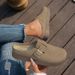 Women's 2025 New Four Seasons Casual Soft Sole Backless Clogs Cork Half Slippers_vogvips.com
