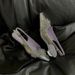 Sheepskin Version Temperament Metal Flower Thick Heel Closed Toe Sandals Women's Back Hollow Shallow Square Toe Mary Jane Single Shoes_vogvips.com