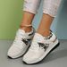 Men's Thick Sole Sneaker Height-Increasing Sports Shoes For Vacation Walking Shoes Daily Casual Shoes School Student Sneaker_vogvips.com