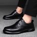 Men's Shoes Men's Casual Shoes Soft-soled Casual Shoes Round Head Leather Shoes Men_vogvips.com