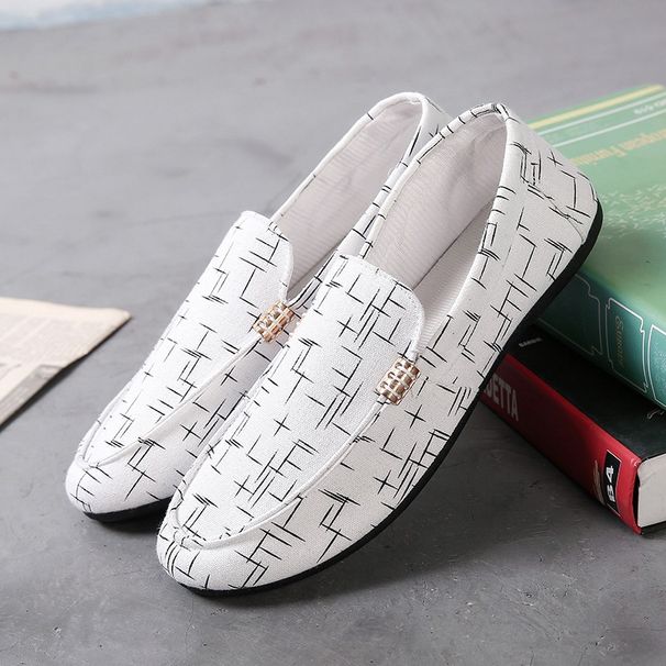 Men’s Shoes Men's Doudou Shoes, Doudou Shoes, Korean Style, Versatile Lazy Shoes, Men's Canvas, Youth, Youth Trend, Doudou Shoes For Men_vogvips.com
