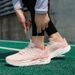 2025 Men's Shoes Summer Sports Students Shock Absorption Comfortable Breathable Running Shoes Fashion Hundreds_vogvips.com