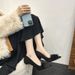 2025 Winter New French Mink Fur High-heeled With A Design Sense Of Niche Socialite Temperament And Sexy Single Shoes For_vogvips.com