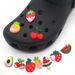 Cartoon Fruit Accessories PVC Soft Rubber Shoes Flower Shoe Buckle Decorative Buckle_vogvips.com