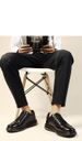 Flat Men's Shoes Round Head Sports And Leisure Men's Shoes Board Shoes Men's Men's Low-heeled Loafers_vogvips.com