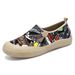 Women's With Soft Soles That Are Not Tiring For The Feet, Spring Trend Fly Woven Breathable Shallow Mouth Single Casual_vogvips.com