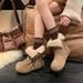 Petite Height-Increasing Snow For Women 2025 Winter New Fur-Lined Warm Cotton Boots Two-Way Wear Shoes_vogvips.com