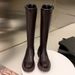 Women's Shoes Genuine Leather Knee High Riding Boots With Stretchable Shaft, Chunky Heel & Slip-Resistant Sole For Fall And Winter_vogvips.com