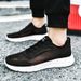 Popular Cross-border Large-size Hollow Breathable Mesh Fly-knit Sports Casual Shoes, Trendy And Versatile_vogvips.com