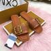 Women's Buckle Sandals Simple Outerwear One Strap Solid Color Summer Shoes Hardware Outerwear_vogvips.com
