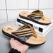 Japanese Wood Grain Flip Flops For Men In Summer Wear Anti-slip Trend Printed Soft Bottom Clip Foot Stroke Beach Sand Sand_vogvips.com