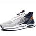 Euro Step Spring New 2025 Sports Breathable Deodorant Running Mesh Men's Casual Shoes Korean Style Trend_vogvips.com