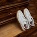 Men's Premium Leather Training Shoes - Breathable Low-Top Sneakers With Two-Tone Design For Casual & Outdoor Wear_vogvips.com