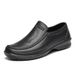 Kitchen Man Fashion Chef Workshoes Non-slip Waterproof Sneakers Loafers Free Shipping Leather Men Work Shoes_vogvips.com