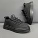 2025 Spring New Breathable White Men's Trendy Versatile Thick Soled Sports Casual Board Shoes Men_vogvips.com