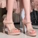 Xijin Open-toe Rhinestone Nude Patent Leather Platform Hollow Strap Sandals With Thin High Heels In Fairy Style_vogvips.com