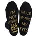 creative funny cotton socks soles letters non slip dotted floor socks mid tube sports socks_vogvips.com