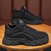 Autumn Men's Breathable Work Shoes, Trendy Versatile Thick-Soled Non-Slip Work Shoes, Casual Dad-Style Trendy Shoes_vogvips.com
