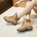 AIYUQI Snow Winter Shoes Non slip Flat Large Leather Womens Ankle Boots 241122_vogvips.com