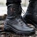 Men's Tactical Boots - High Top Military Combat Boots For Outdoor Hiking, Training & Desert Durable Slip-Resistant Land Combat Boots Training Boots_vogvips.com