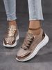 Sneakers Autumn Fashion Breathable Casual Women Mesh Lace Up Comfort Platform Vulcanize Shoes Zapatillas De Mujer_vogvips.com