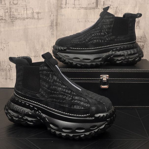 Non-slip Outdoor Sports Men's Shoes Casual Shoes Platform Heightening Dad Shoes Trendy Shoes_vogvips.com