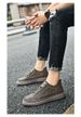 Cowhide Men's Shoes Men's Casual Leather Shoes Increase Height Men's Shallow Mouth One-pedal Shoes Men's Soft Leather Board Shoes_vogvips.com
