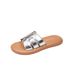 Trendy Thick-Soled Slip-On, Summer Outdoor Wear, 2026 New Model, Soft Flat-Soled Casual Beach Sandals For Pregnant_vogvips.com