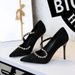 2521 Banquet Pointed High Chain Strap Thin Heels Single Shallow Mouth Sexy Women's Shoes_vogvips.com