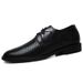 Men's Shoes Polished Retro Dress Leather Shoes Men's Shoes Large Size Dad Shoes Large Size Shoes_vogvips.com