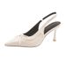Light Luxury French Style High-heeled Sandals, 2026 New Versatile Elegant Bow Pointed Toe Stiletto Sandals For Women_vogvips.com