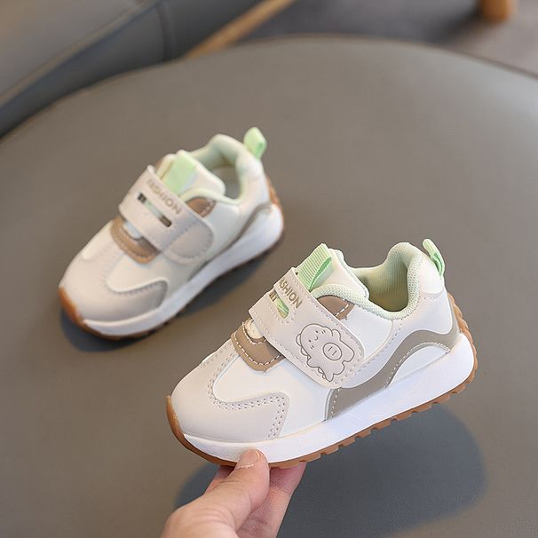 Baby Walking Sports Spring Autumn Season, Unisex, Leather Surface, Comfortable And Lightweight Running Shoes, Non-Slip_vogvips.com