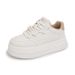 Little White Shoes Female And Female Students Leisure Sports Versatile Board Shoes Street Shooting_vogvips.com