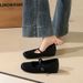 836 Mary Jane A Single Strap, Shallow Cut, Versatile, With Internal Height Increase, Ballet Retro Artistic Style,_vogvips.com
