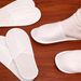 30pairs White Home Guests Travel Hotels Thickened Anti Slip Indoor Disposable Slippers For Women Men_vogvips.com