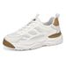Summer New Breathable Mesh Men's Trendy And Versatile Thick Soled Anti Slip Sports Casual Dad Shoes_vogvips.com