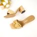 Latest Summer Fashion Fish-mouth Party Women's Shoes High Heel Soft Genuine Leather Plus Size Women Slippers 34-44_vogvips.com