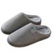 Cotton Slippers Winter Women's Home Warm Maternity Shoes Home Cotton Slippers Couple Non-Slip Slippers Men Fuzzy_vogvips.com