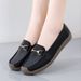 Women's Flat Shoes Soft Soles Soft Shoes Comfortable Large Size Bean Shoes For Women_vogvips.com