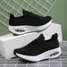 New Dance Shoes Women's Summer Shuffled Shoes Soft Sole Breathable Casual Sports Shoes Ghost Walk Shoes Shake Shoes_vogvips.com