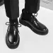 Men Haruku Korean Style Streetwear Casual Thick Platform Wedding Shoes Male Business Fashion Dress Leather Shoe Man_vogvips.com