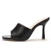 Slippers Crystal Queen Summer Women Sandals Square Toe Ladies Mules Sexy Thin High Heels Female Fashion Shoes H240409_vogvips.com