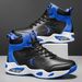 Men's High-Top Basketball Shoes,Fashion Air Cushioning,Comfortable Non-Slip,Breathable Shock-Absorbing Outdoor_vogvips.com