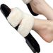 Flat Furry For Women, Outdoor Wear, 2025 Autumn Winter New Fashion Versatile Fluffy Casual One-Strap Slippers_vogvips.com
