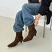 2025 New Slim Black Martin For Women, French Style Short Boots, Autumn Single Boots_vogvips.com