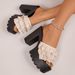 New Style Plus Size Women's High Heel Waterproof Platform Peep Toe Fashion Classic Slippers High End_vogvips.com