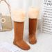 2025 New Over-the-Knee High Little Red Book Qiansongyi Boots Sheepskin Genuine Leather Women's Winter Snow Cotton Shoes_vogvips.com